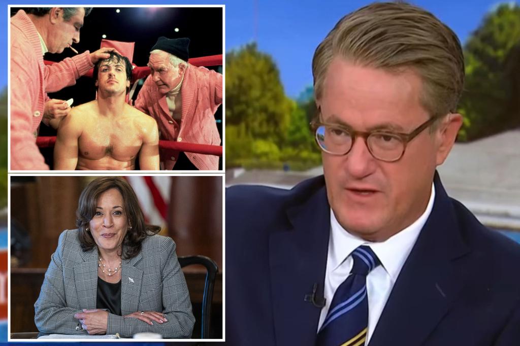 Joe Scarborough compares Kamala Harris to 'Rocky Balboa' - forgetting he lost in the first movie